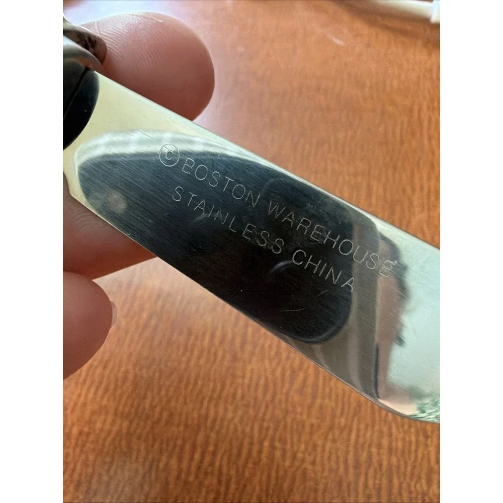 2002 Boston Warehouse SPREADERS Stainless Steel Mice Mouse Cheese  Vintage